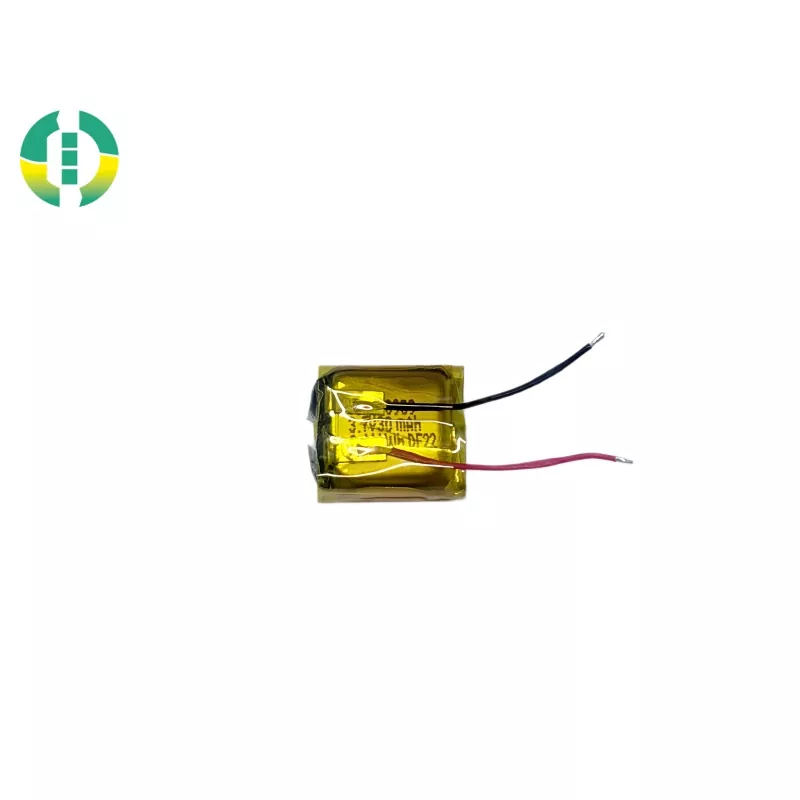 3,7 V-ko polimero prismatikoko bateria-paketea Bluetooth aurikularretarako eta eraztun adimendunetarako