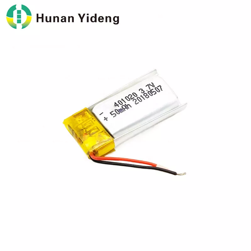 401020 3.7v 500mAh litio-polimerozko bateria