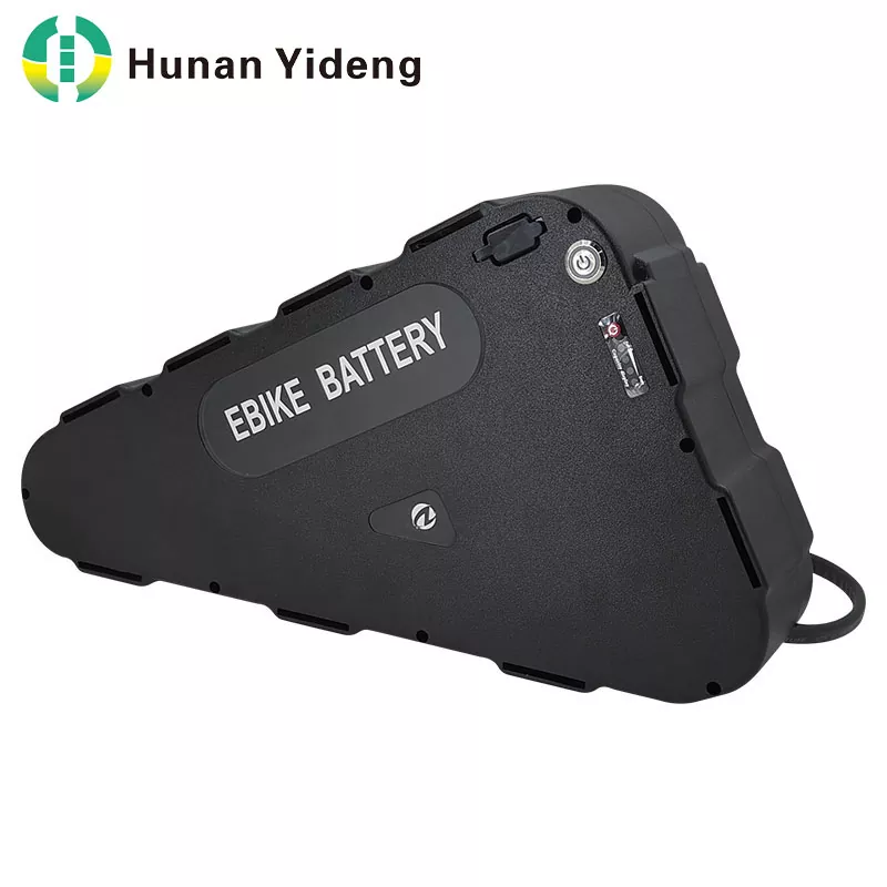 48V 20Ah Bizikleta triangeluarra 18650 E-bike litiozko bateria