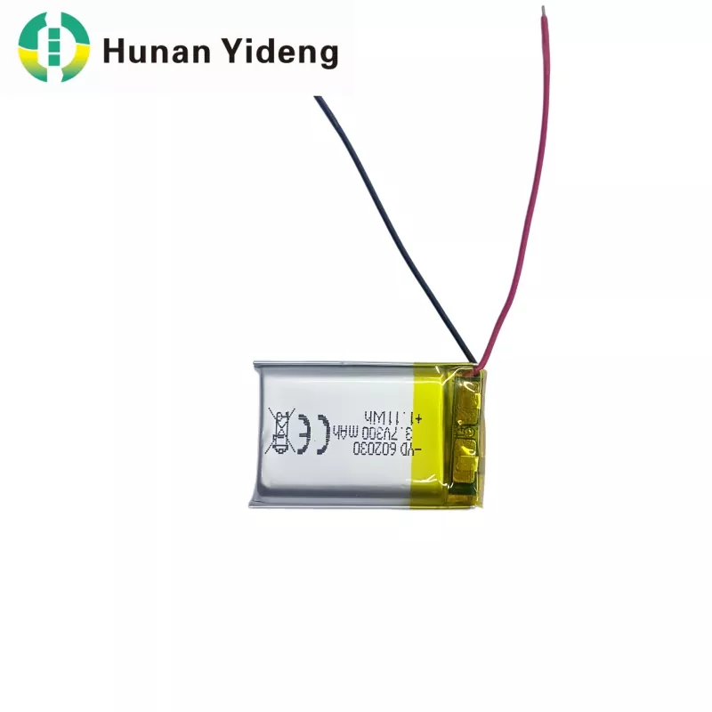 602030 3.7V 300mAh Li polimerozko bateria bozgorailu adimendunarentzat