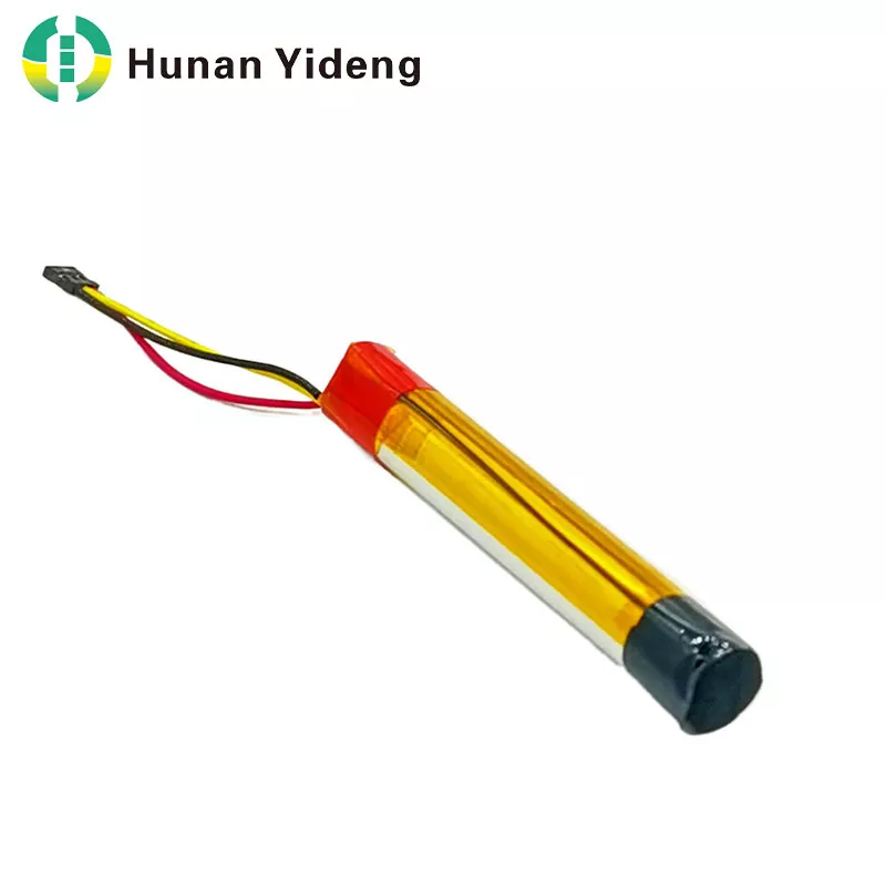 75500 3.7V 220mAh Litio ioizko bateria kargagarriak zilindriko txikiak